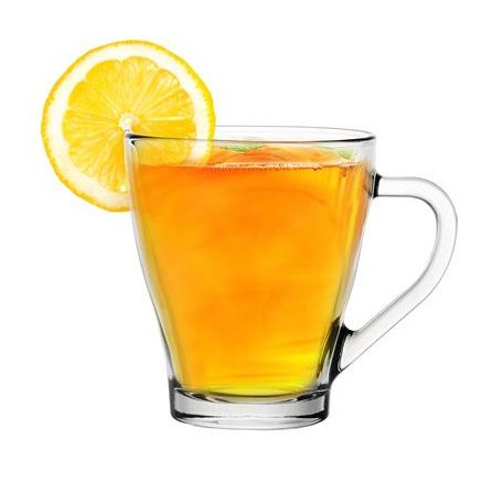 Üvegbögre, 6 db-os szett, 25 cl "TeaTime"