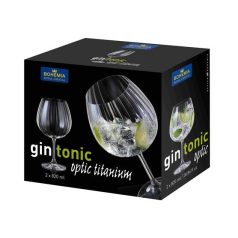 Gintonic kehely, talpas,  2db-os szett, 82cl