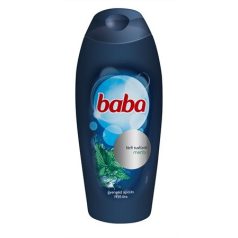 BABA Tusfürdő, 400 ml, BABA, férfi mentakivonattal