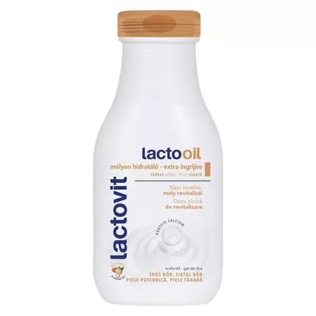 LACTOVIT Tusfürdő, 300 ml, LACTOVIT "Lactooil", száraz bőrre