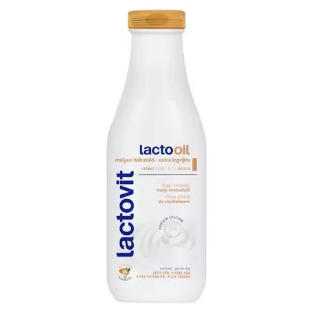 LACTOVIT Tusfürdő, 600 ml, LACTOVIT "Lactooil", száraz bőrre