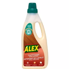   ALEX Padlótisztító folyadék, fa felületre, 750 ml, ALEX "Extra ragyogás", kókusz illattal