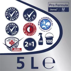   CIF Kombinált tisztító- és fertőtlenítőszer, 5 l, CIF "Pro Formula Safeguard"