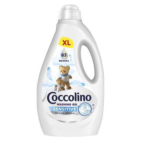 COCCOLINO Mosógél, 2,52 l, COCCOLINO "Sensitive"