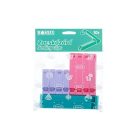 BONUS Zacskózáró csipesz, 10 db, BONUS, vegyes színek