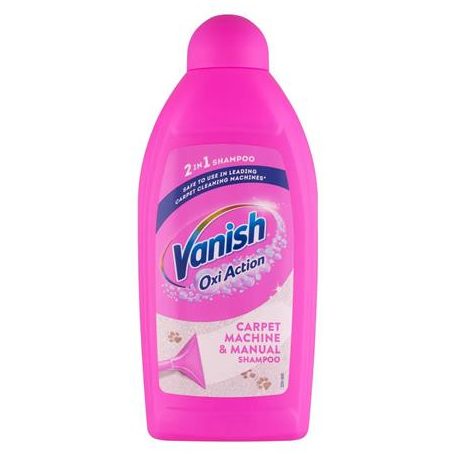 VANISH Szőnyegtisztító sampon, kézi, 0,5 l, VANISH "Oxi Action"