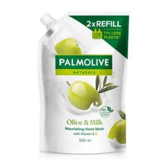   PALMOLIVE Folyékony szappan utántöltő, 0,5 l, PALMOLIVE Nourishing "Olive and milk"