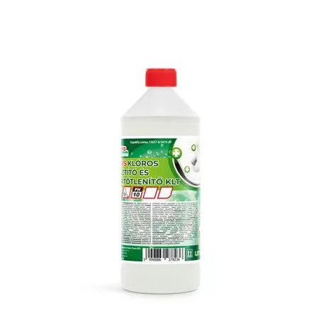 CIVIS CLEAN Általános tisztító- és fertőtlenítőszer, klórtartalmú, 1 l, CIVIS CLEAN