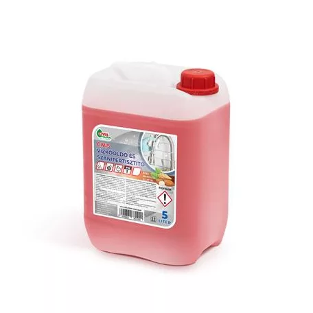 CIVIS CLEAN Vízkőoldó és szaniter tisztítószer, 5 l,  CIVIS CLEAN, édesmandula