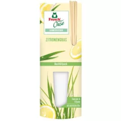   FROSCH Légfrissítő, 90 ml, utántöltő, FROSCH "Oase", citromfű