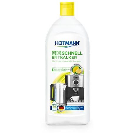 HEITMANN Vízkőoldó folyadék, háztartási gépekhez, 250 ml, HEITMANN "Bio"