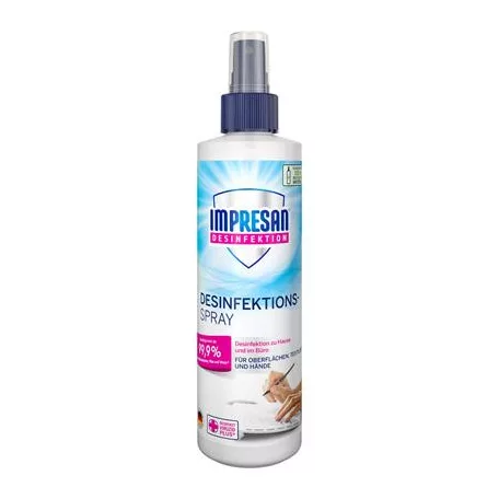 HEITMANN Fertőtlenítő spray, 250 ml, HEITMANN "Impresan"