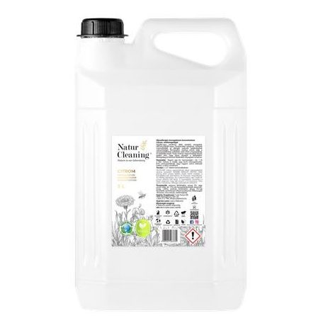 NATURCLEANING Mosogatószer koncentrátum, 5 l, NATURCLEANING, citrom