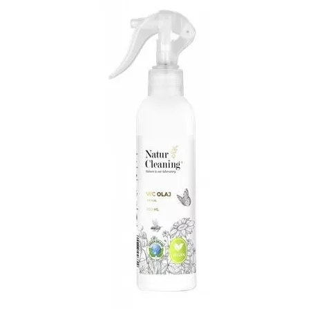 NATURCLEANING WC olaj, pumpás, 200 ml, NATURCLEANING, citrus