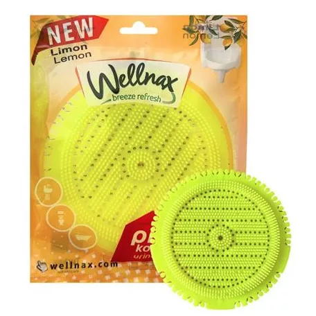 Piszoár illatosító rács, 50 g, "Wellnax", citrom