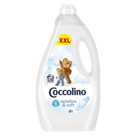 COCCOLINO Öblítő, 3 l, COCCOLINO "Sensitive&Soft"