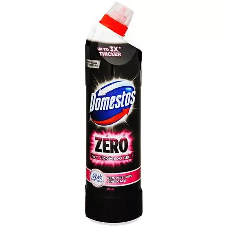 DOMESTOS Vízkőoldó, 750 ml, DOMESTOS "Zéró", pink