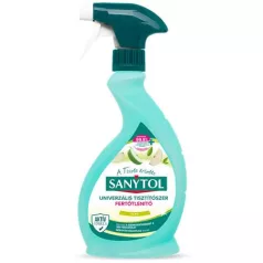   SANYTOL Általános tisztító- és fertőtlenítő spray, 500 ml, SANYTOL, alma