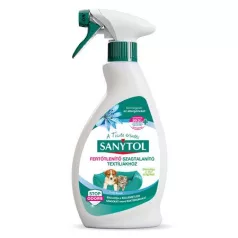   SANYTOL Kisállat szagsemlegesítő és fertőtlenítő spray, textíliákhoz, 500 ml, SANYTOL