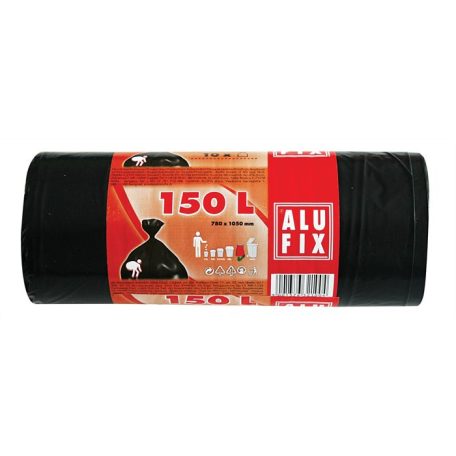 ALUFIX Szemeteszsák, 150 l, 10 db, ALUFIX