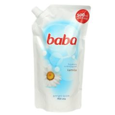 BABA Folyékony szappan utántöltő, 0,5 l, BABA, kamilla