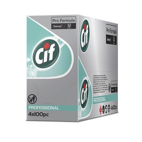 CIF Általános tisztítókendő, 100 db, CIF "Pro Formula"