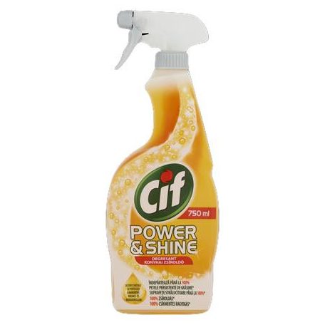 CIF Konyhai zsíroldó spray, 750 ml, CIF "Cleanboost"