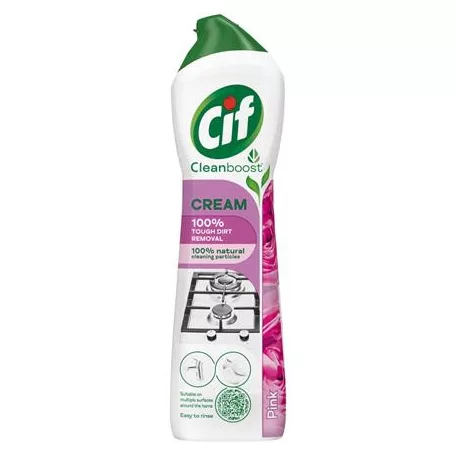 CIF Súrolókrém, 500 ml, CIF "Pink"