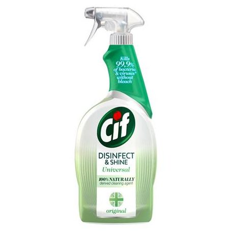 CIF Univerzális fertőtlenítő spray, 750 ml, CIF "Disinfect&Shine"