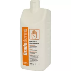   BRADO Kézfertőtlenítőszer, műtéti, 1 l, BRADODERM "Soft"