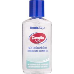 BRADO Kézfertőtlenítő gél, kupakos, 50 ml, BRADOLIFE
