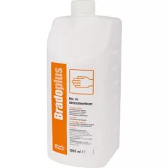BRADO Kéz- és bőrfertőtlenítőszer, 1 l, BRADOPLUS