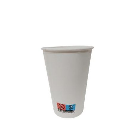 Papírpohár, 3 dl, 50 db, fehér