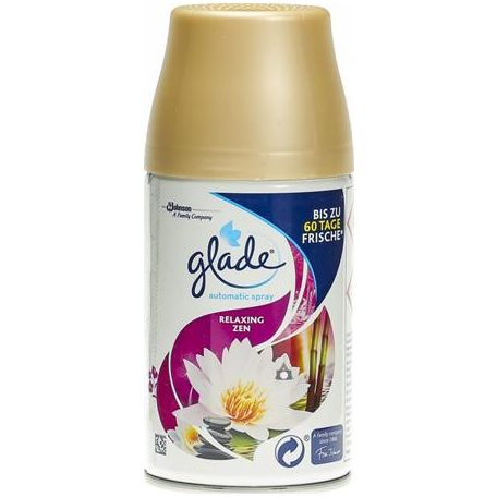 GLADE Illatosító készülék utántöltő, 269 ml, GLADE by brise "Automatic Spray" Relaxing zen