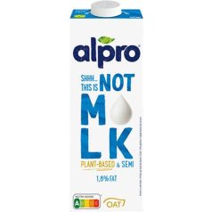   ALPRO Növényi ital, dobozos, 1 L, 1,8%, ALPRO "This is Not M!lk", zab
