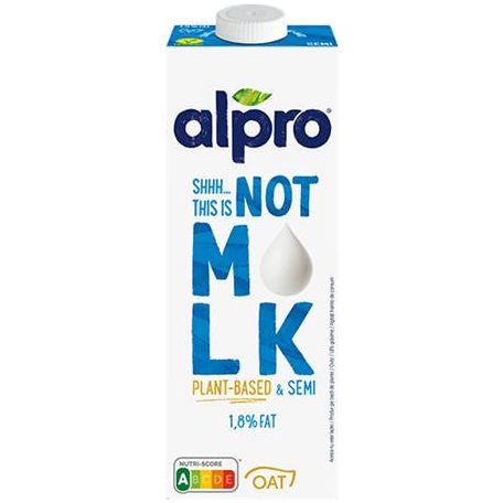 ALPRO Növényi ital, dobozos, 1 L, 1,8%, ALPRO "This is Not M!lk", zab