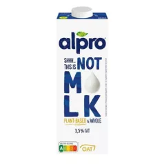   ALPRO Növényi ital, dobozos, 1 L, 3,5%, ALPRO "This is Not M!lk", zab