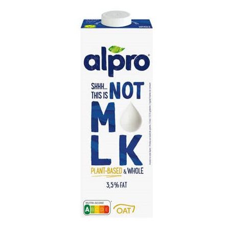 ALPRO Növényi ital, dobozos, 1 L, 3,5%, ALPRO "This is Not M!lk", zab