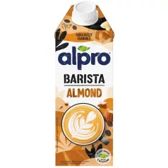   ALPRO Növényi ital, dobozos, 0,75 L, ALPRO "Barista", mandula