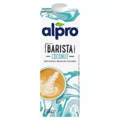   ALPRO Növényi ital, dobozos, 1 L, ALPRO "Barista", kókusz