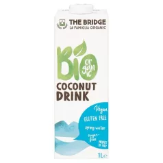   THE BRIDGE Növényi ital, bio, dobozos, 1 l, THE BRIDGE, kókusz