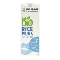   THE BRIDGE Növényi ital, bio, dobozos, 1 l, THE BRIDGE, rizs