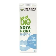   THE BRIDGE Növényi ital, bio, dobozos, 1 l, THE BRIDGE, szója