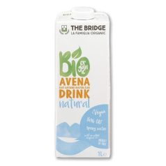  THE BRIDGE Növényi ital, bio, dobozos, 1 l, THE BRIDGE, zab