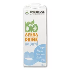   THE BRIDGE Növényi ital, bio, dobozos, 1 l, THE BRIDGE, zab