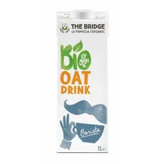   THE BRIDGE Növényi ital, bio, dobozos, 1 l, THE BRIDGE, zab, barista