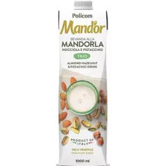   MAND'OR Növényi ital, dobozos, 1 l, MAND'OR "Prémium Trio", mandula, mogyoró, pisztácia