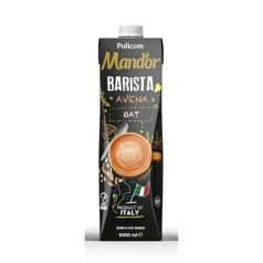   MAND'OR Növényi ital, dobozos, 1 l, MAND'OR "Prémium Barista", zab