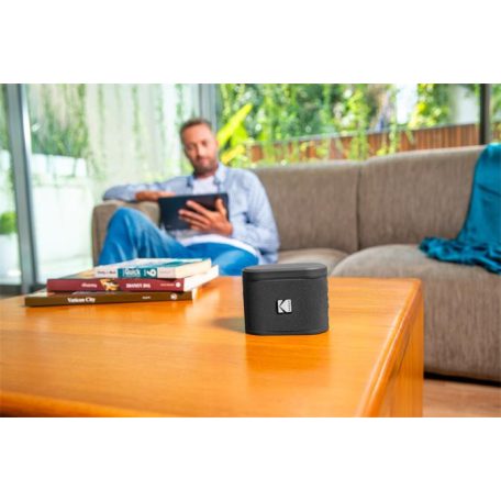 KODAK Hangszóró, hordozható, 5W, bővíthető,  KODAK "Soundbrix", fekete