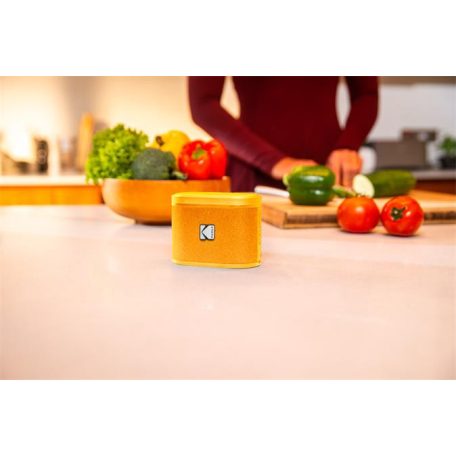 KODAK Hangszóró, hordozható, 5W, bővíthető, KODAK "Soundbrix", narancssárga